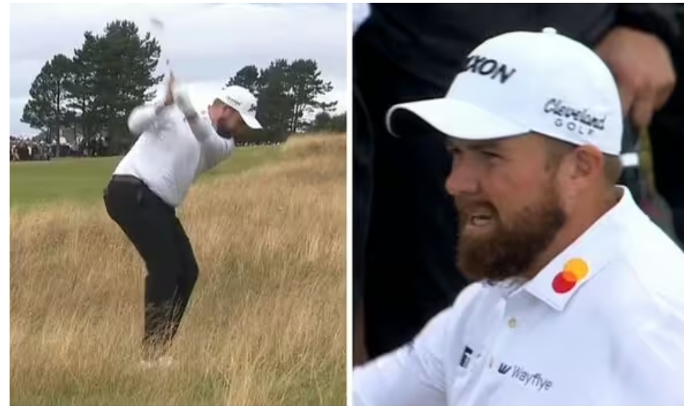 Shane Lowry rages at cameraman during furious outburst at The Open