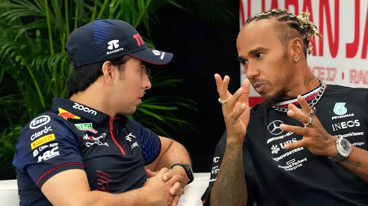 Lewis Hamilton has just piled extra pressure on Sergio Perez and Red