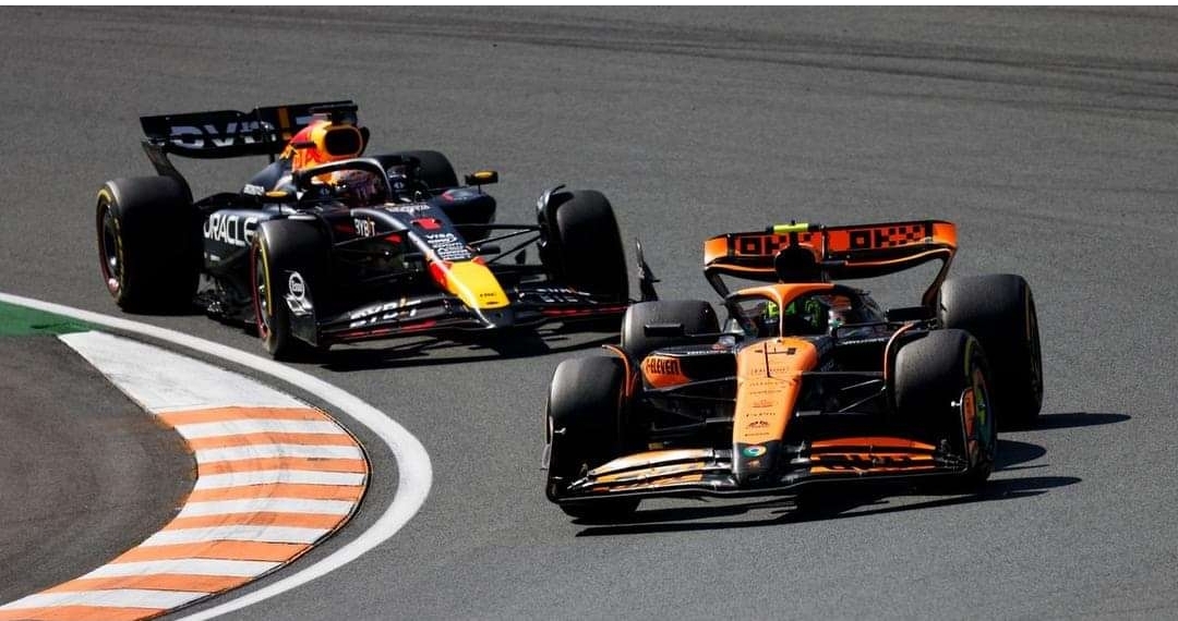 Norris embarrassed Max verstappen at Dutch GP as McLaren pile pressure on Reb Bull