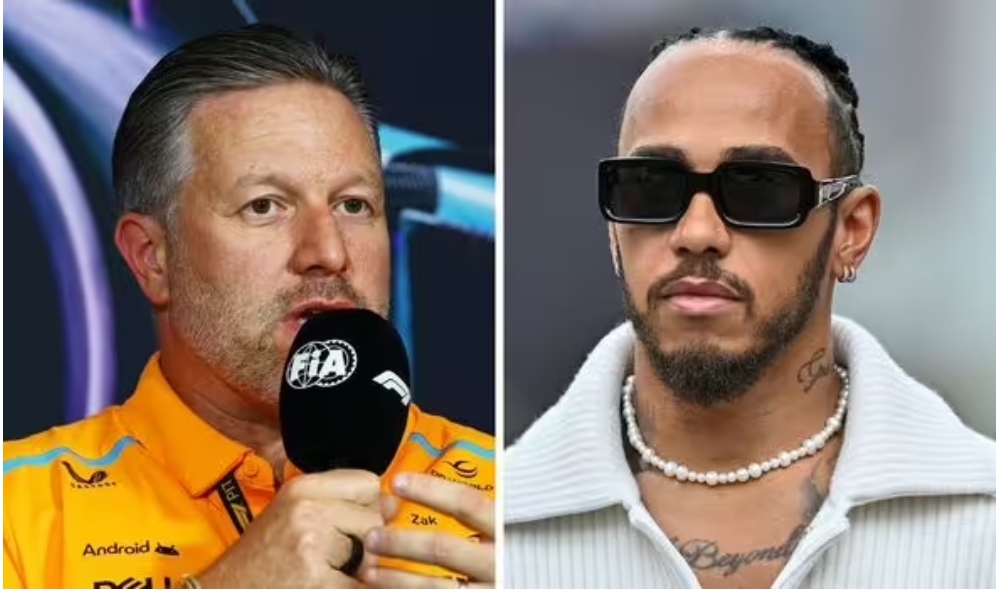 Zak Brown makes controversial Lewis Hamilton and Max Verstappen title battle comment