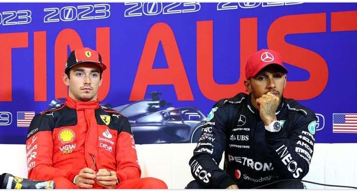 Lewis Hamilton and Charles Leclerc in confusing joint message after US GP disqualification