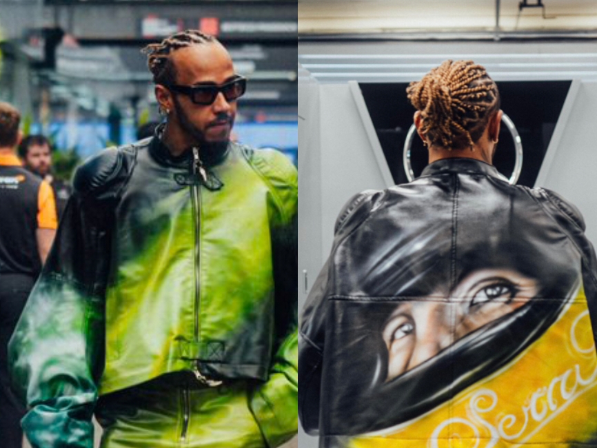 Lewis Hamilton turns heads in Brazil with incredible Ayrton Senna tribute fit